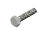 Zeskanttapbout Voldraad DIN 933 M30x100mm RVS A4  foto